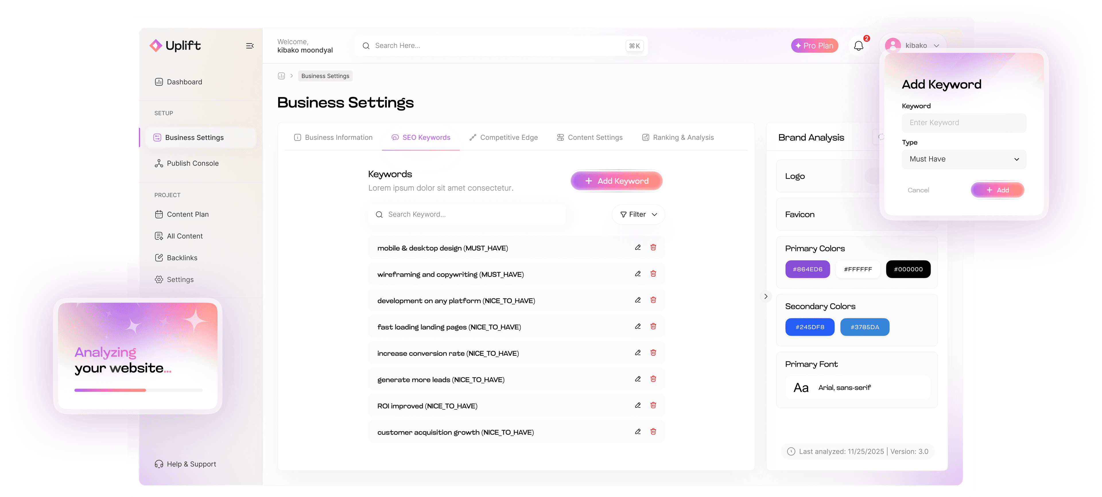 Hero Section Background