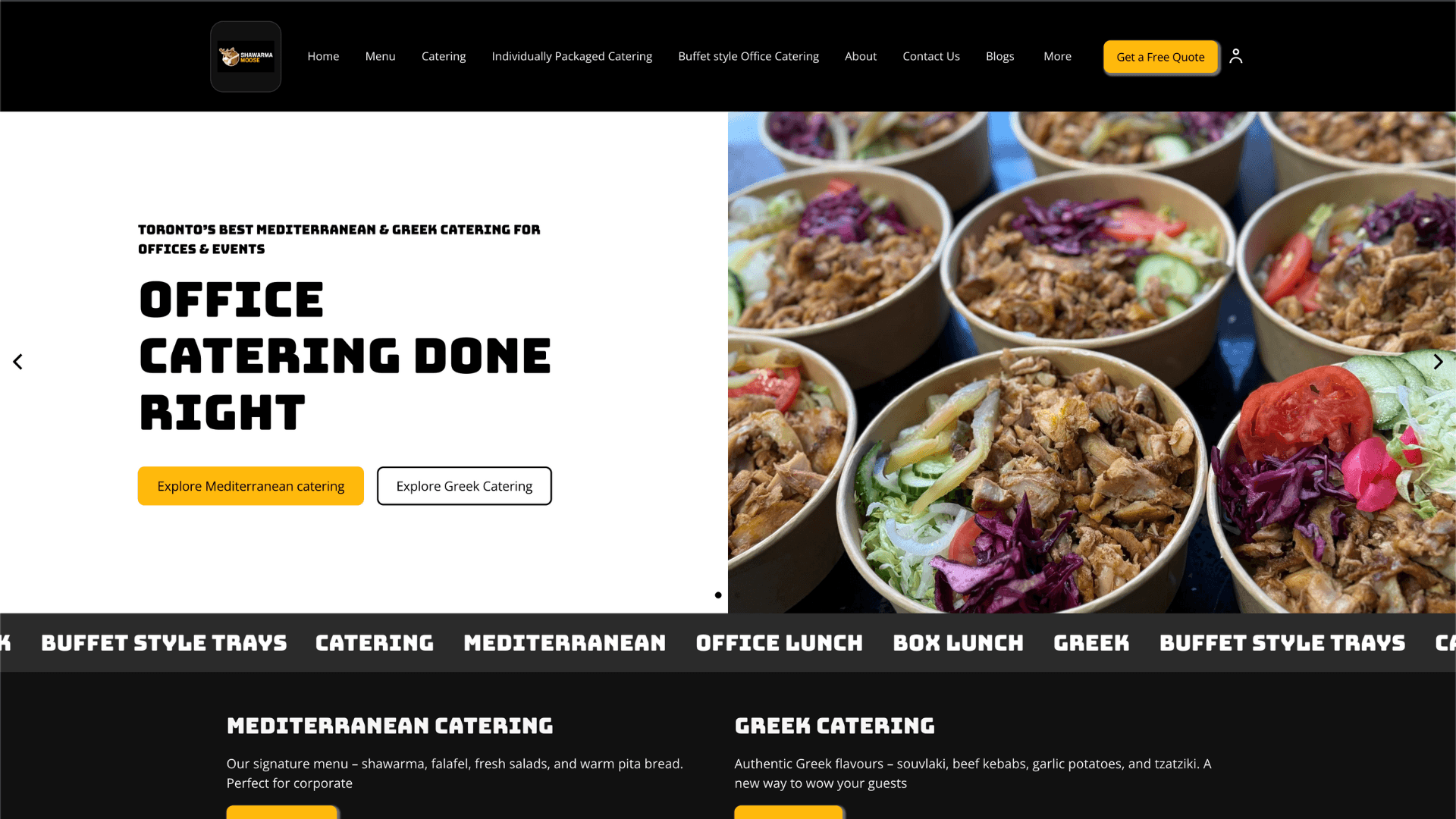 Boosting local search visibility for Shawarma Moose with AI-powered content